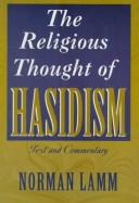 Cover of Religious Thought of Hasidism