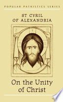 Cover of On the Unity of Christ