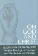 Cover of On God and Christ