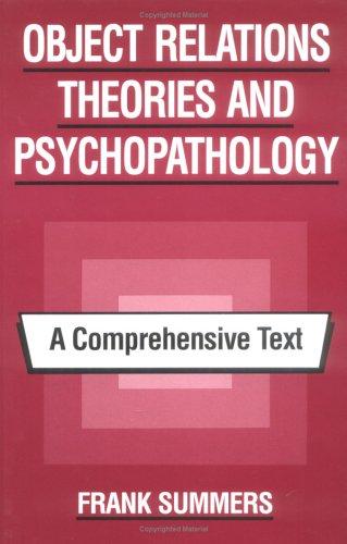 Cover of Object relations theory and psychopathology