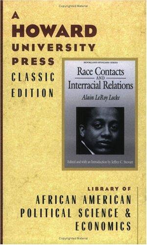 Cover of Race contacts and interracial relations