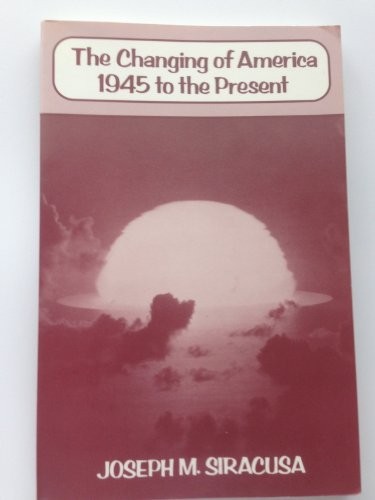 Cover of The changing of America