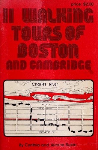 Cover of 11 walking tours of Boston and Cambridge