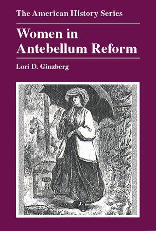 Cover of Women in antebellum reform