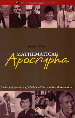 Cover of Mathematical Apocrypha