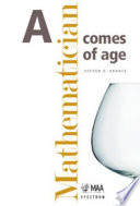 Cover of A Mathematician Comes of Age