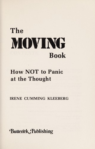 Cover of The moving book