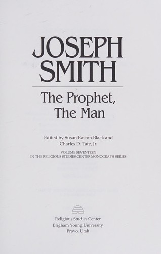 Cover of Joseph Smith