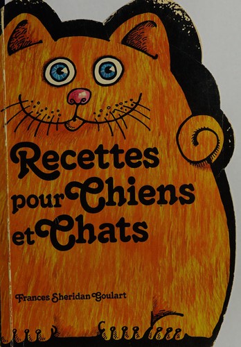 Cover of Recettes pour chiens et chats