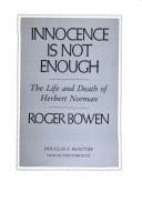 Cover of Innocence Is Not Enough