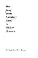 Cover of The Long poem anthology