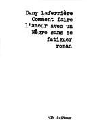 Cover of Comment faire l'amour avec un nègre sans se fatiguer