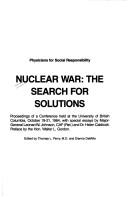 Cover of Nuclear war