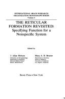 Cover of The Reticular formation revisited