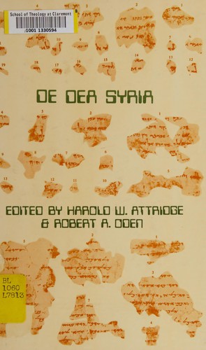 Cover of The Syrian Goddess (De Dea Syria ; Attributed to Lucian)