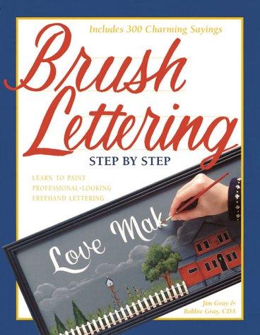 Cover of Brush lettering step by step