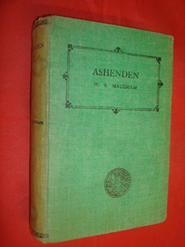 Cover of Ashenden
