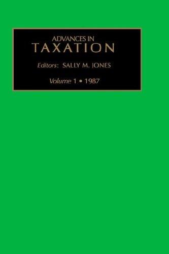 Cover of Advances in Taxation