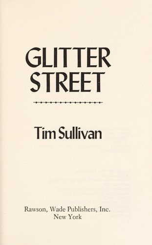 Cover of Glitter street
