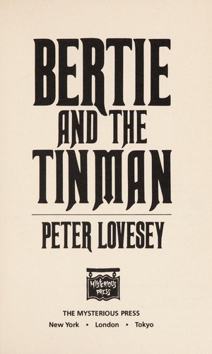 Cover of Bertie and the Tinman