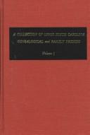 Cover of A collection of upper South Carolina genealogical and family records