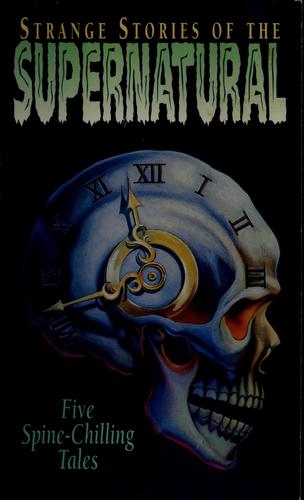 Cover of Strange stories of the supernatural