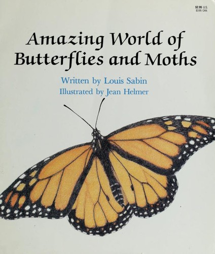 Cover of Amazing world of butterflies and moths