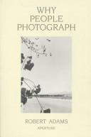 Cover of Why people photograph