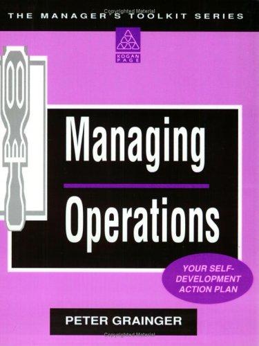 Cover of Managing Operations