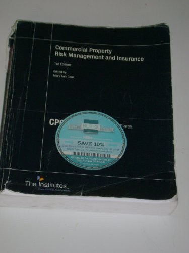 Cover of Commercial Property Risk Management and Insurance