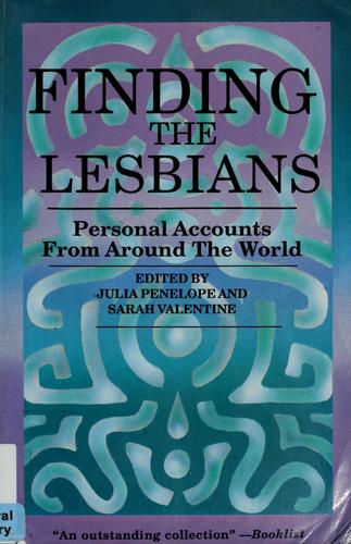 Cover of Finding the Lesbians