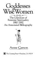 Cover of Goddesses & wise women