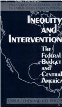 Cover of Inequity and intervention
