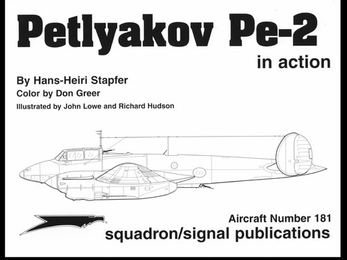 Cover of Petlyakov Pe-2 in action