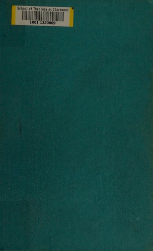 Cover of Religionsphilosophie evangelischer theologie