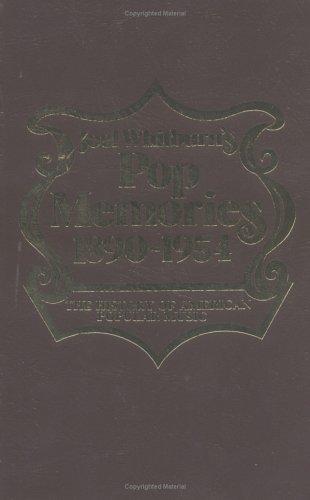Cover of Pop Memories 1890-1954