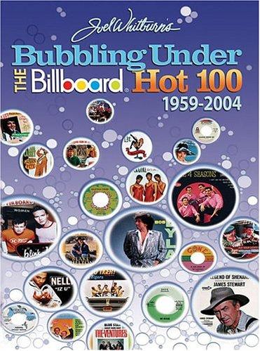 Cover of Joel Whitburn's bubbling under the Billboard hot 100, 1959-2004