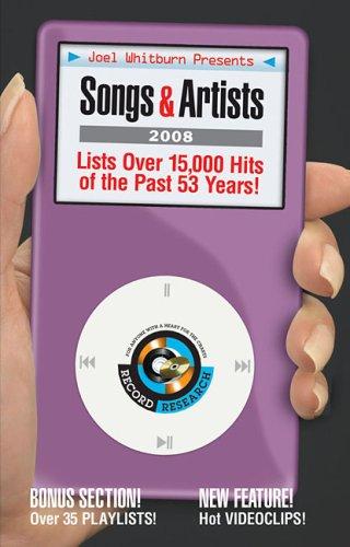 Cover of joel Whitburn Presents Songs and Artists