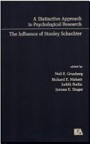 Cover of A Distinctive approach to psychological research