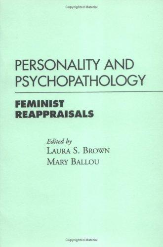 Cover of Personality and psychopathology : feminist reappraisals