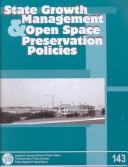 Cover of State growth management and open space preservation policies