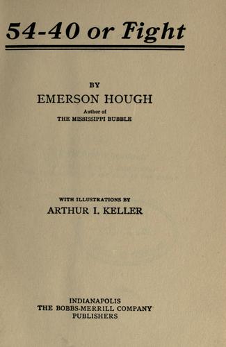 Cover of Fifty-four - forty or fight