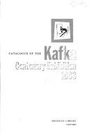 Cover of Catalogue of the Kafka Centenary Exhibition, 1983