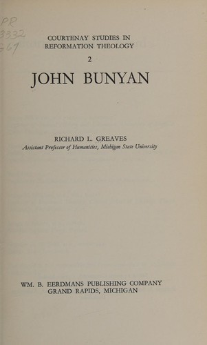 Cover of John Bunyan