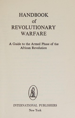 Cover of Handbook of revolutionary warfare