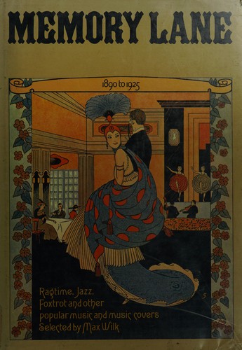 Cover of Memory lane, 1890 to 1925