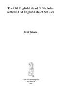 Cover of The Old English life of St Nicholas with the Old English life of St Giles (Leeds texts and monographs)