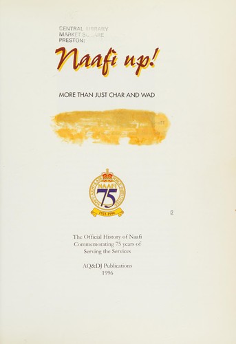 Cover of Naafi up!