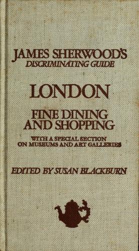 Cover of James Sherwood's discriminating guide, London
