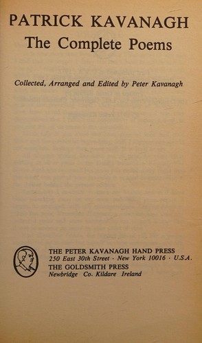 Cover of The complete poems